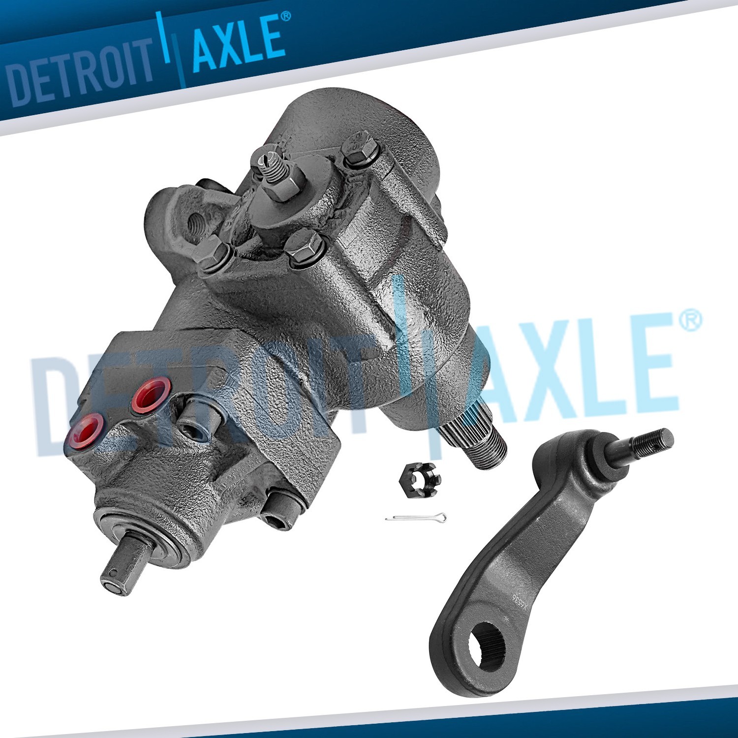Gear Box Pitman Arm Kit for Silverado Sierra 2500 3500 Yukon XL 2500 Savana 2500