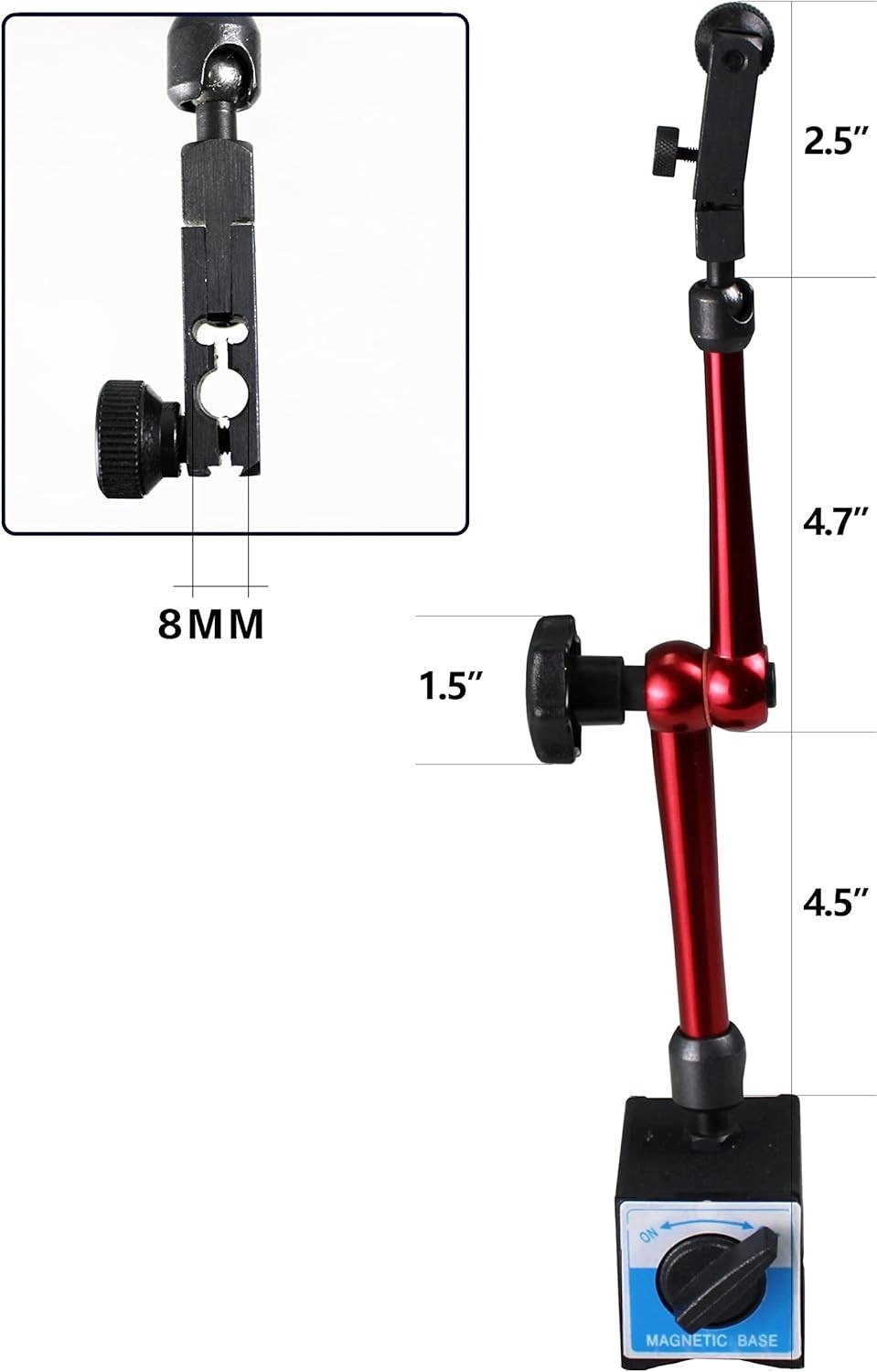 Adjustable Metal Indicator Holder 14" Stand