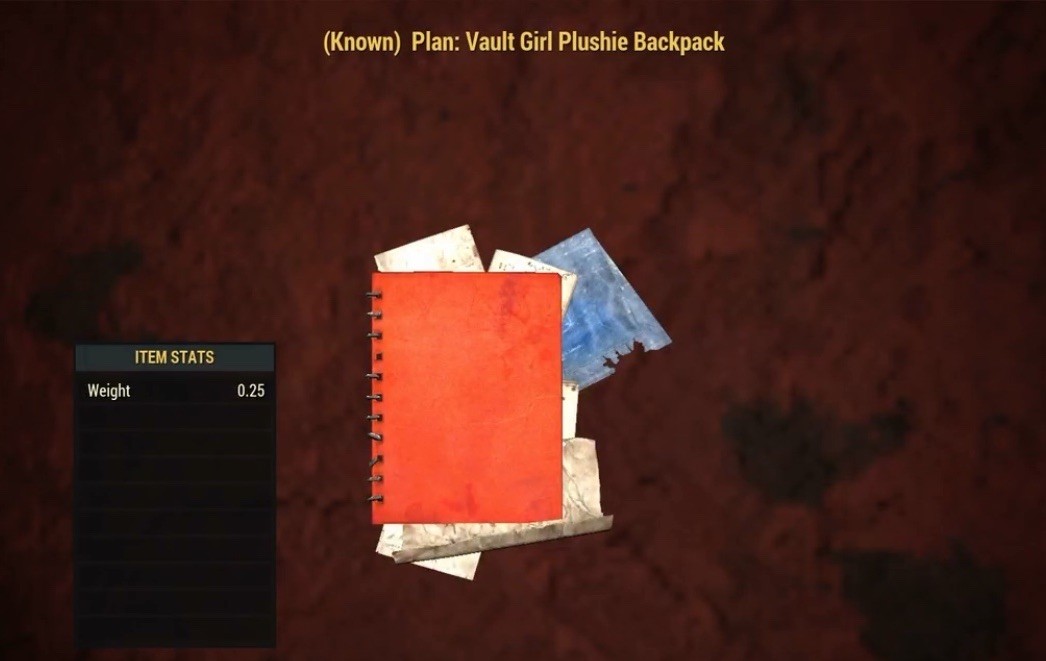 (Xbox) Vault Girl Plushie Backpack Plan