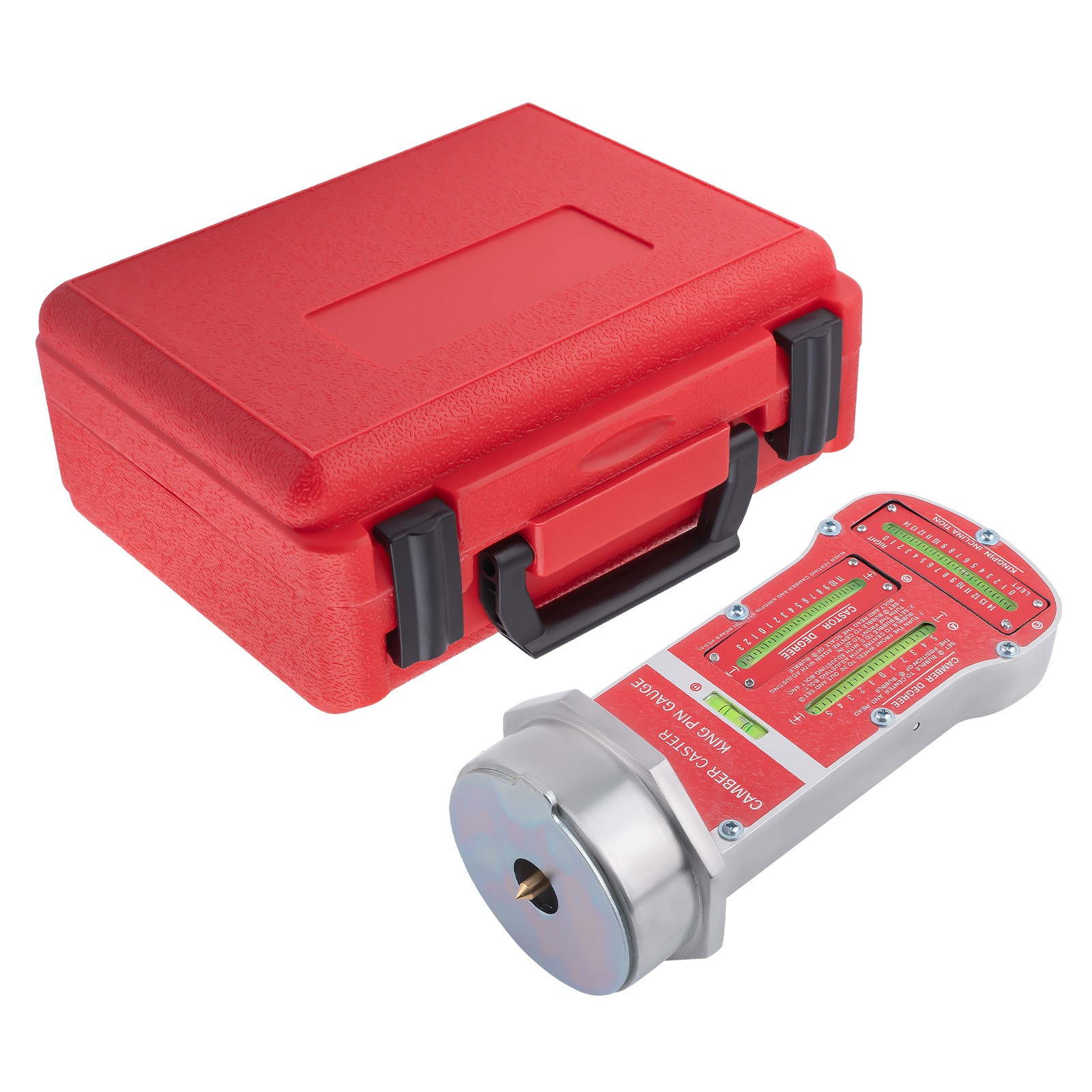MAGNETIC CAMBER, CASTOR & KINGPIN INCLINATION WHEEL ALIGNMENT GAUGE NEW