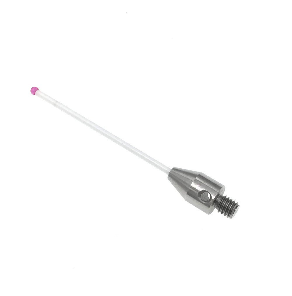 Cmm Touch Probe Stylus Ceramic Stem M4 Thread 2mm Ruby Tip 50mm Long A-5003-4797