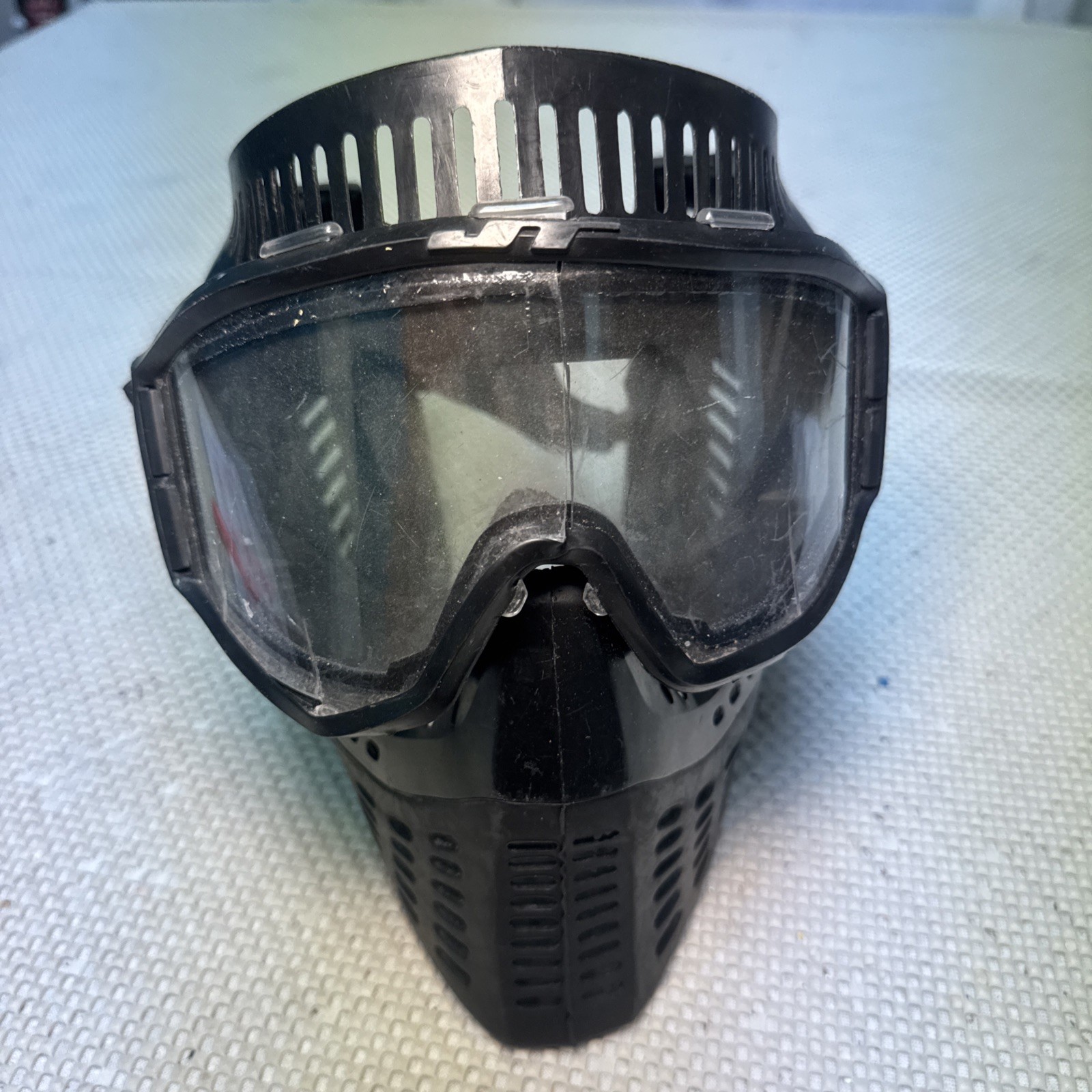 JT Paintball Mask Goggles Full Face Shield Black