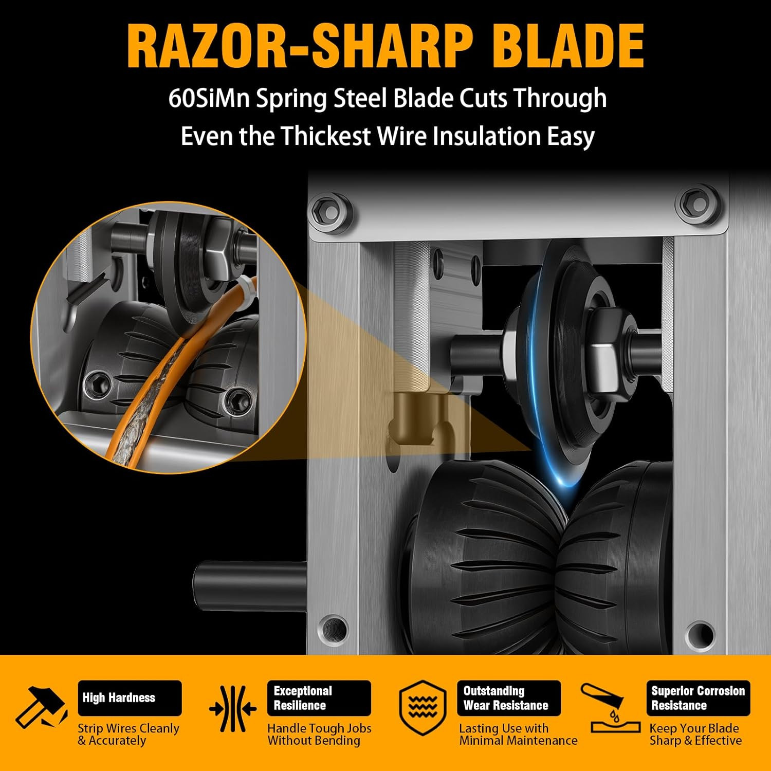 Manual Wire Stripper Machine,0.12"-1.18" Wire Stripping Machine, Wire Stripping