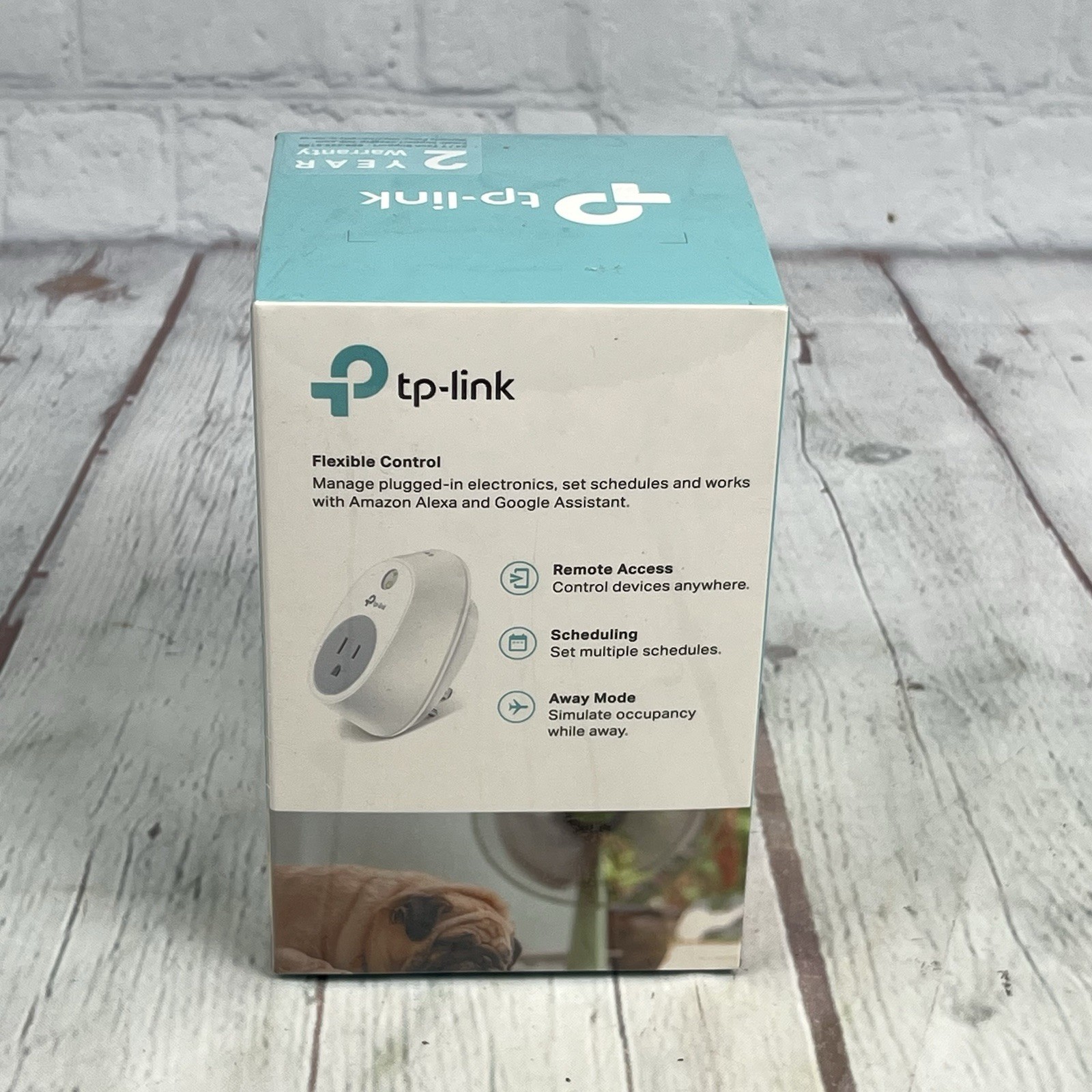 TP-Link - HS100 - Smart WiFi Plug - w/Google Assistant & Amazon Alexa NEW SEALED