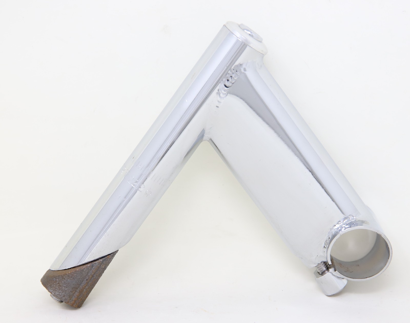NOS 3T 3TTT MEGA MEGATUBE CHROMIX STEM 100MM 1" CLAMP 25.8 CHROMED 90S VINTAGE