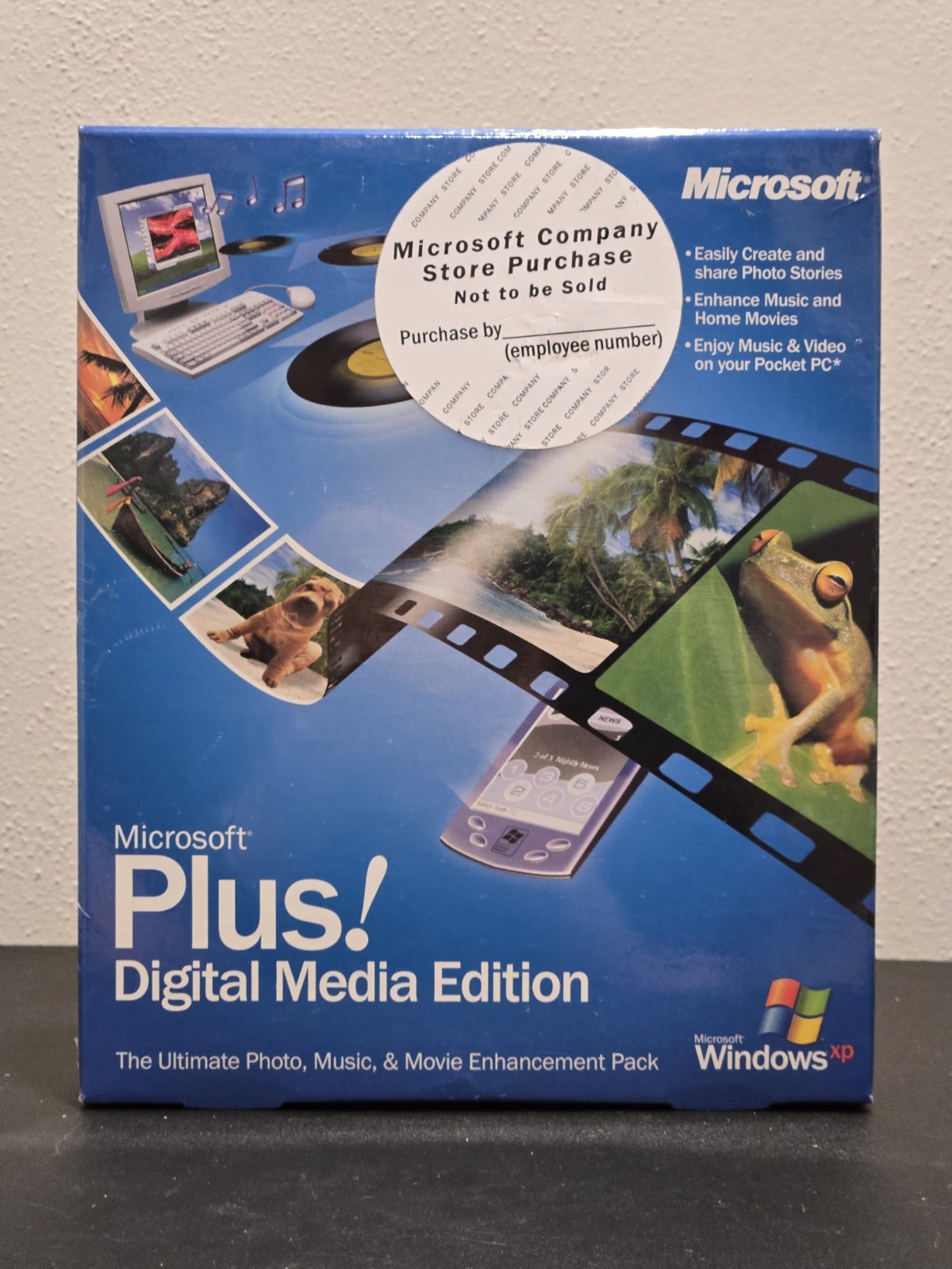 Microsoft Plus! Digital Media Edition XP Sealed Microsoft Company Store