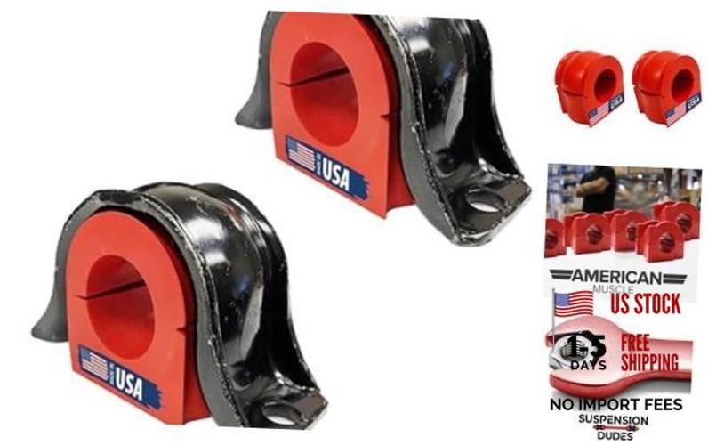 Silverado Sierra Front Sway Bar Stabilizer Kit - Red Bracket/Bushing Kit