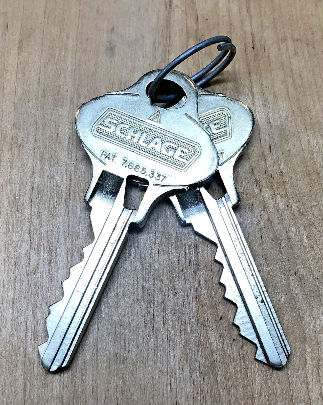 2 Schlage Everest S123 Keys Factory Cut.