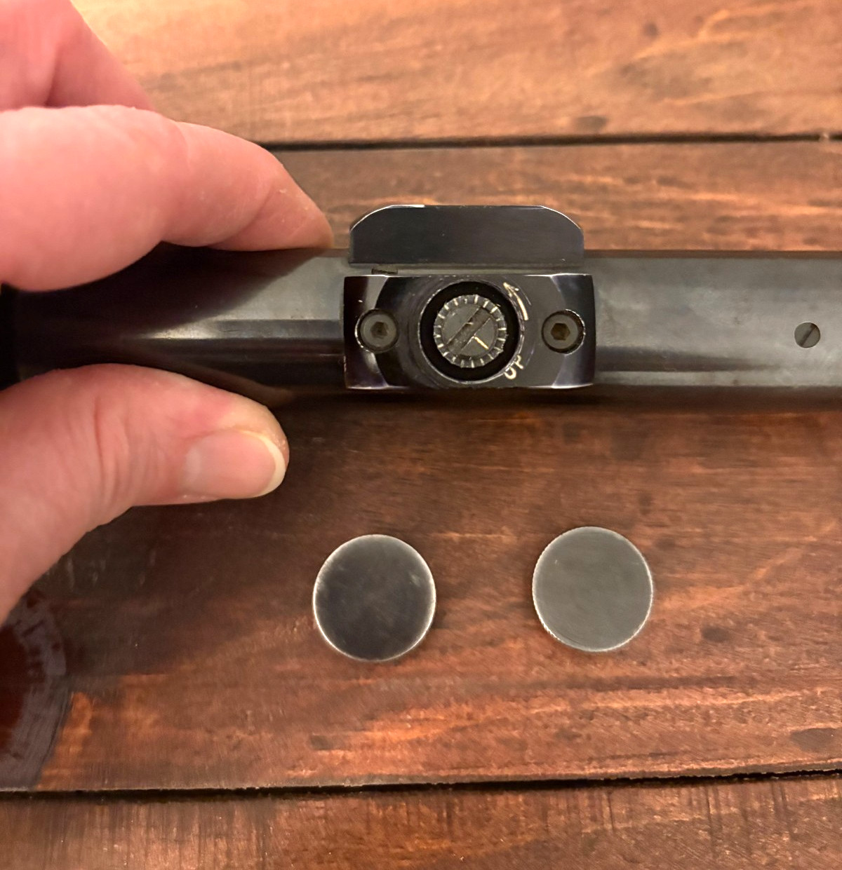 Norman Ford The Texan 4x Crosshair Reticle Rifle Scope Vintage
