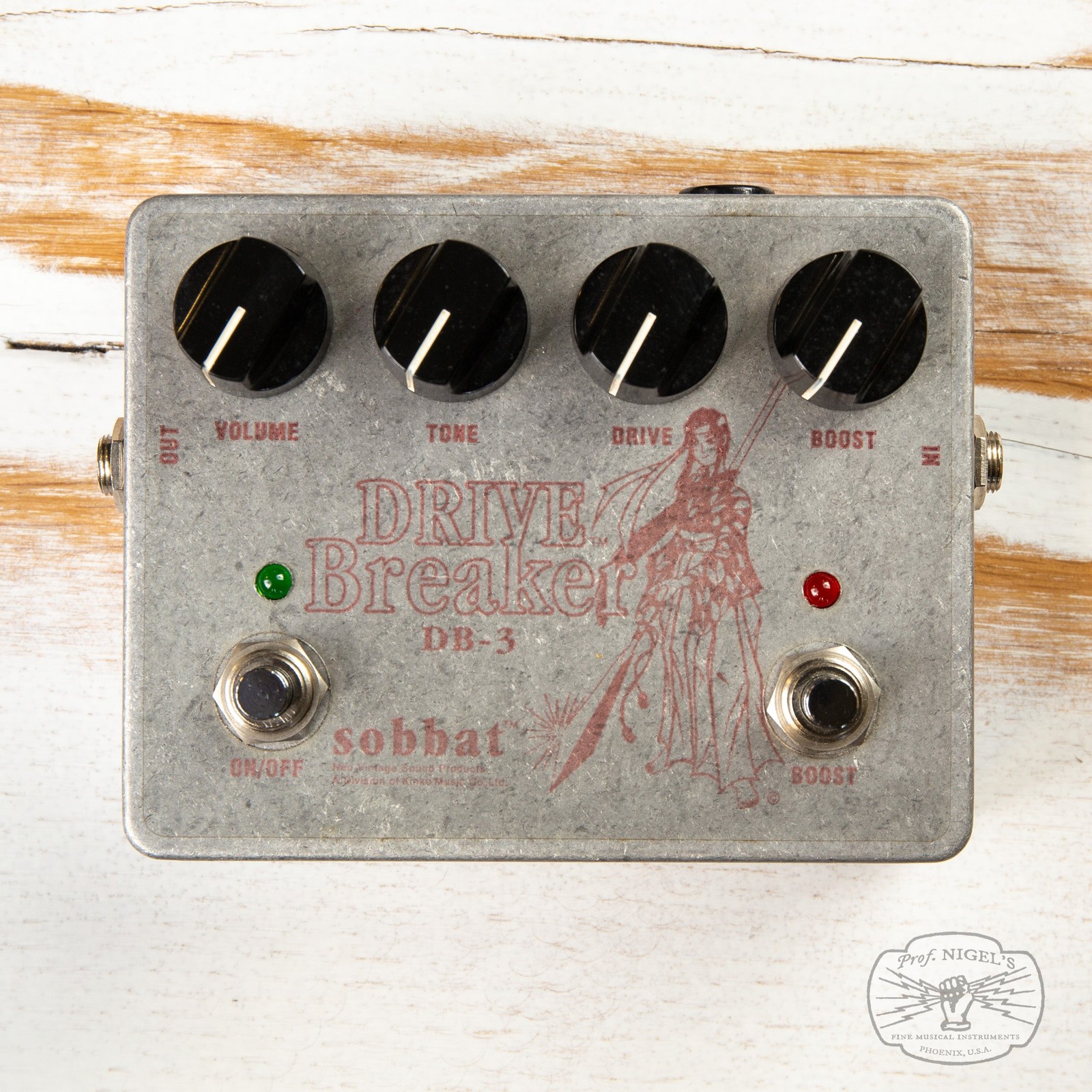 sobbat DB-3 DRIVE Breaker Overdrive w/ Boost – Made in Japan – Near Mint w/ Box