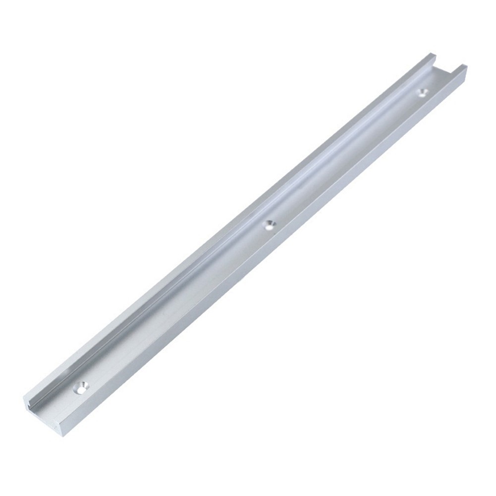 Easy to Use Aluminum Alloy T Slot Track Silver 30mm Width 300 600mm Length