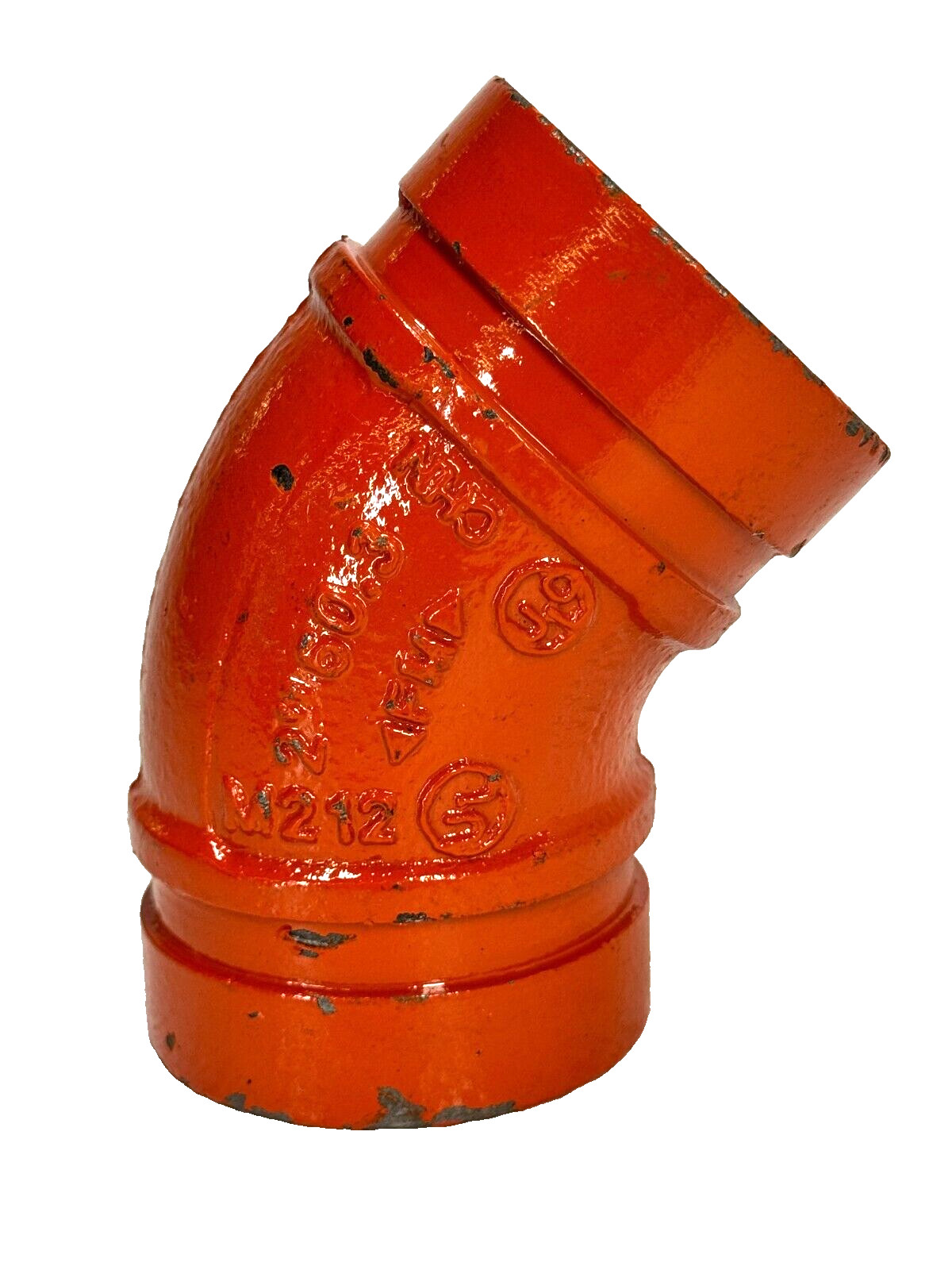 ARGCO 2" Style 208 45-Degree Elbow Grooved End Pipe Fitting