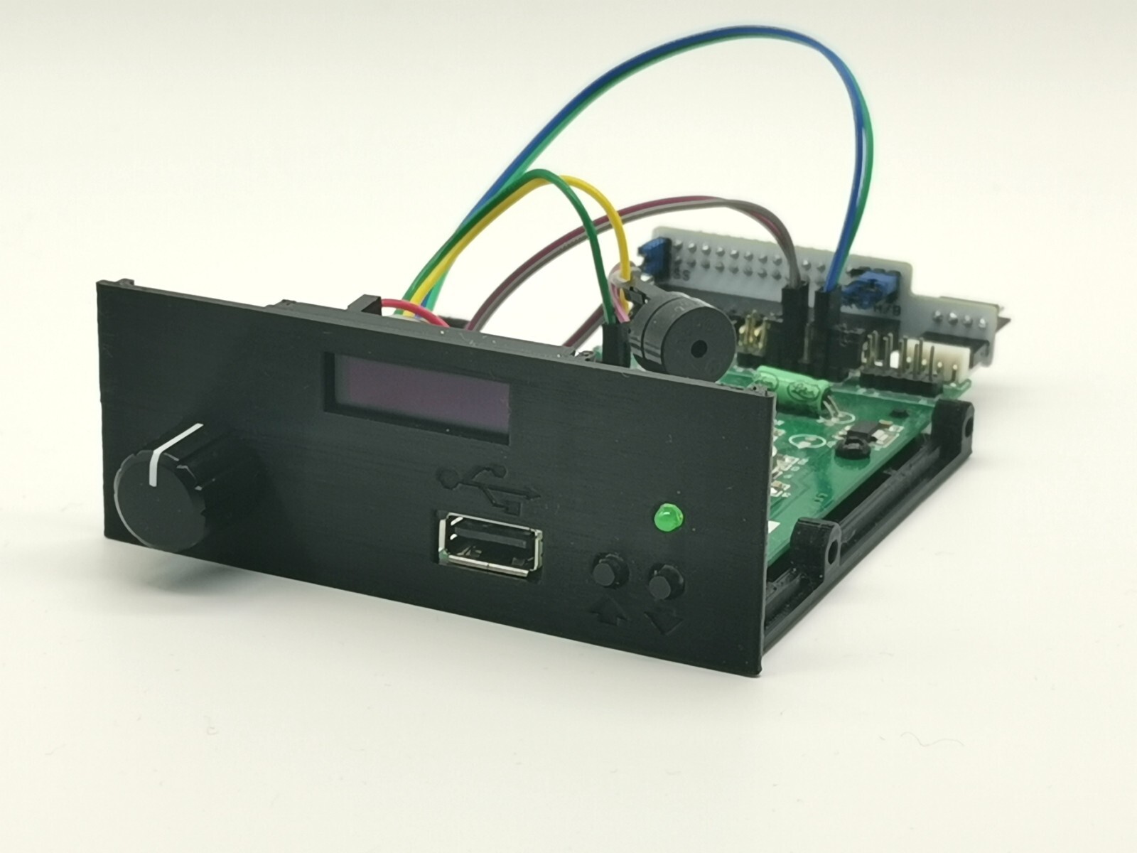 SPECTRUM 128 +3 - GOTEK DELUXE - 3D PRINTED MOUNT - OLED DISPLAY - FLASH FLOPPY