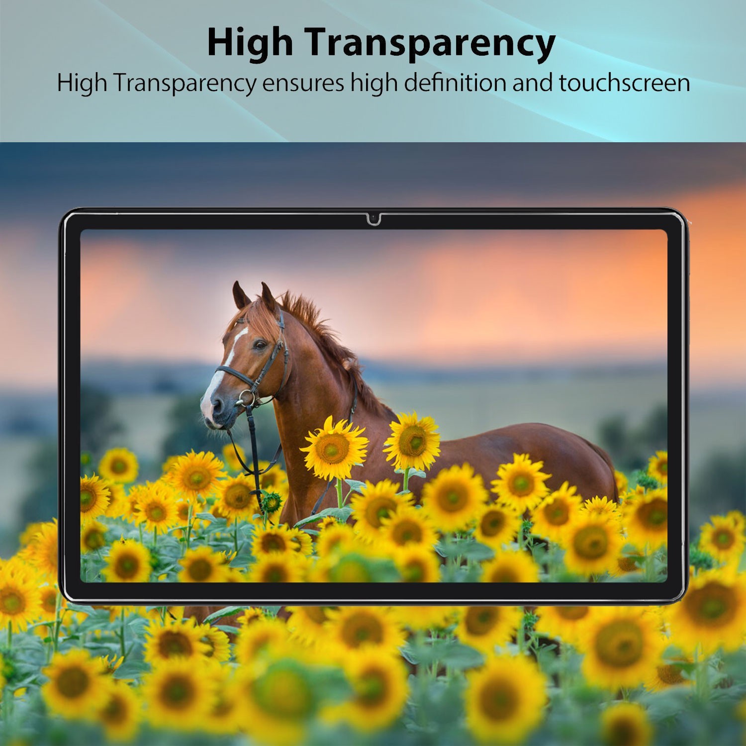 (2 Pack) Tempered Glass Screen Protector For TCL TAB A1 Plus 12.2 inch Tablet
