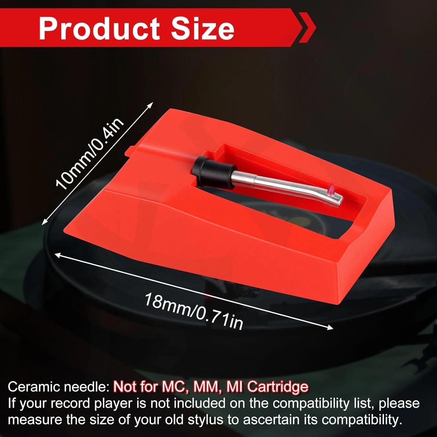 6 Pack Record Player Needle Replacement, Upgraded Vinyl Needle... | Ebay
