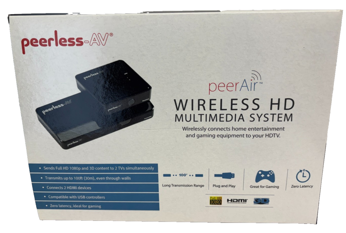 Peerless-AV HDS-WHDI100, Wireless HD Multimedia System HDMI - New!