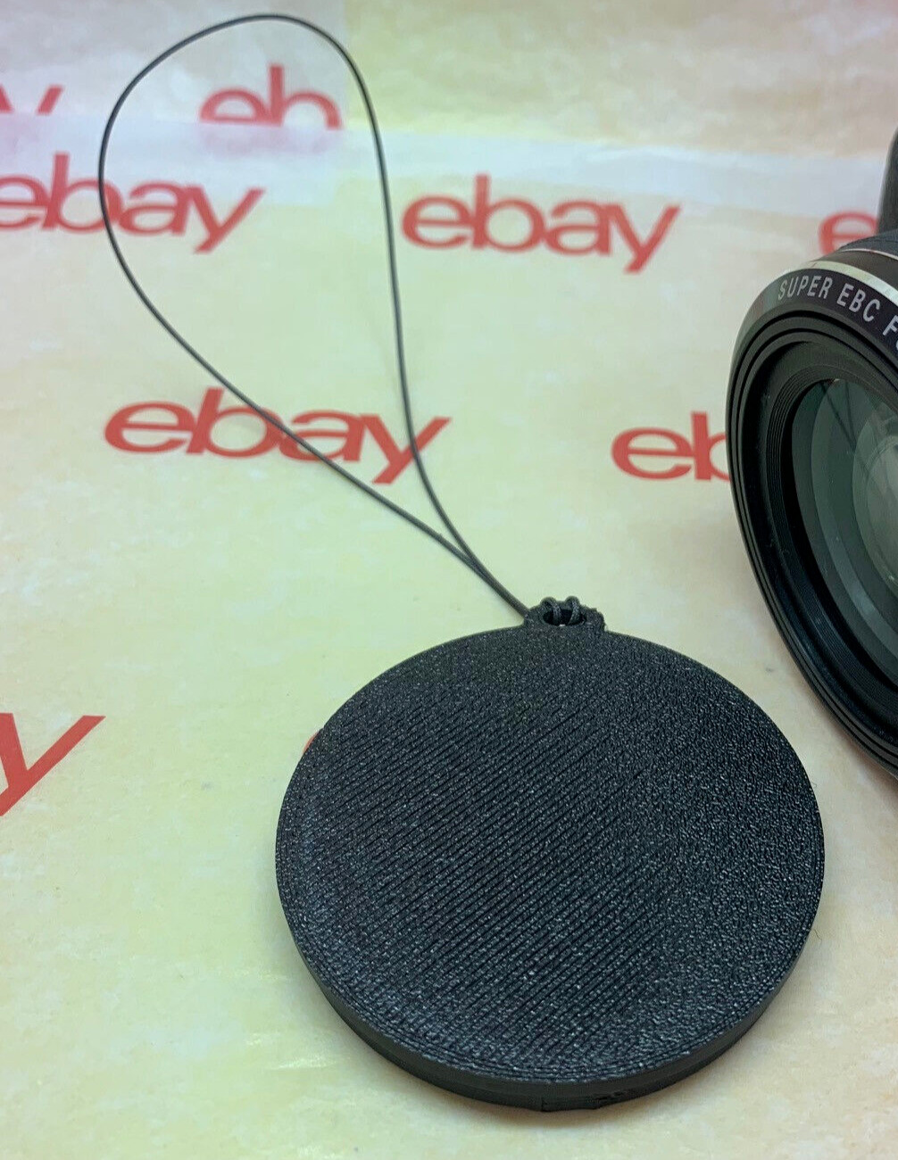 FRONT PUSH-ON SLIP-ON LENS CAP FOR CAMERA CANON POWERSHOT S5IS S5 IS+HOLDER GR