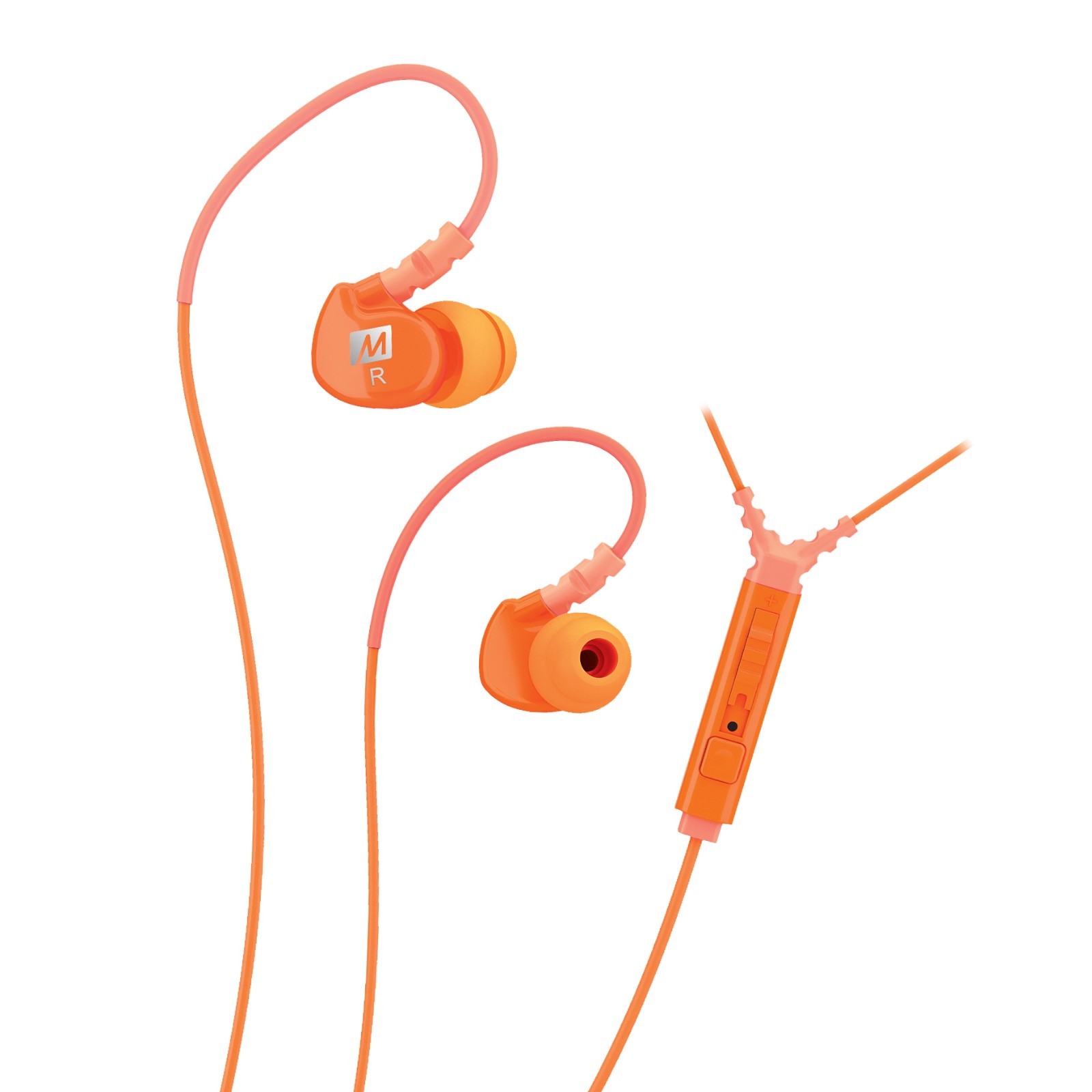 MEE audio M6P Memory Wire Sports Earphone 2 Pack (Bulk Packaging)