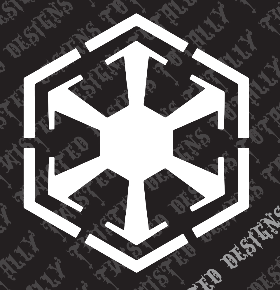 Star Wars Sith logo car truck vinyl decal sticker luke empire yoda jedi darth