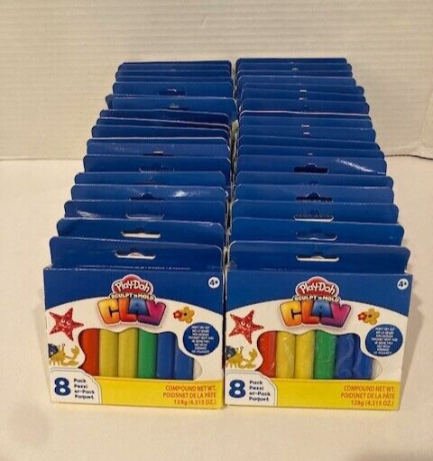 35 Count Play-Doh Sculpt'n Mold Clay 8 Pack Red, Yellow, Green, Blue, White