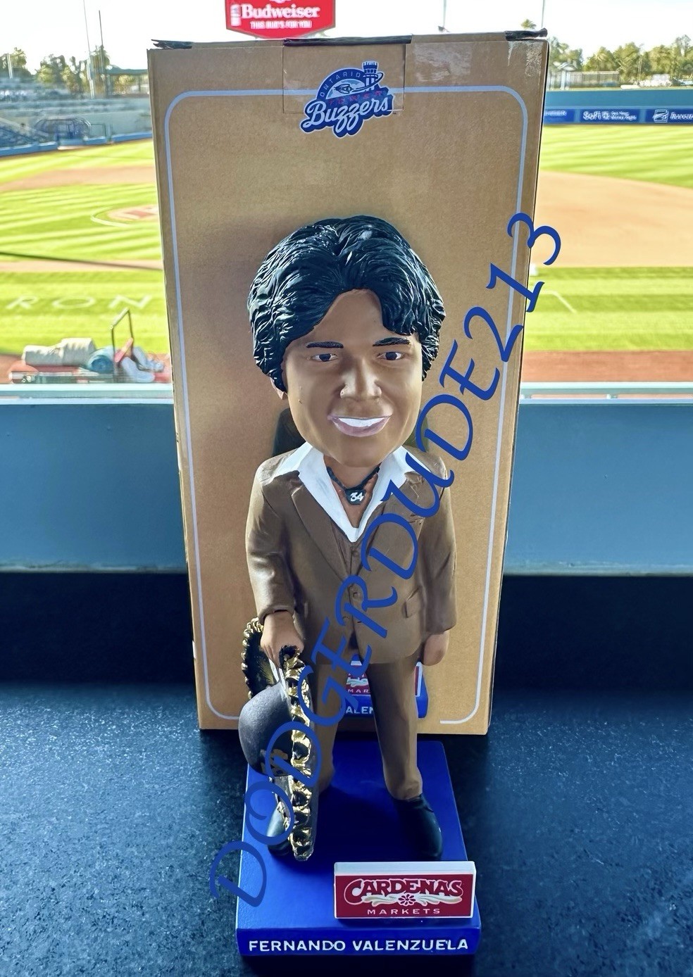🇲🇽 Ontario Tower Buzzers Fernando Valenzuela Bobblehead SGA 6/19/26 Dodgers