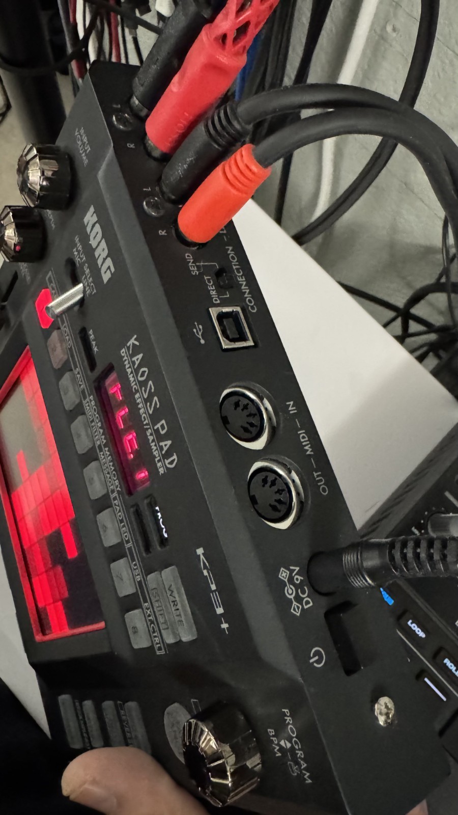 Korg Kaoss Pad KP3+ Dynamic Effect Effector Sampler with Touch Pad