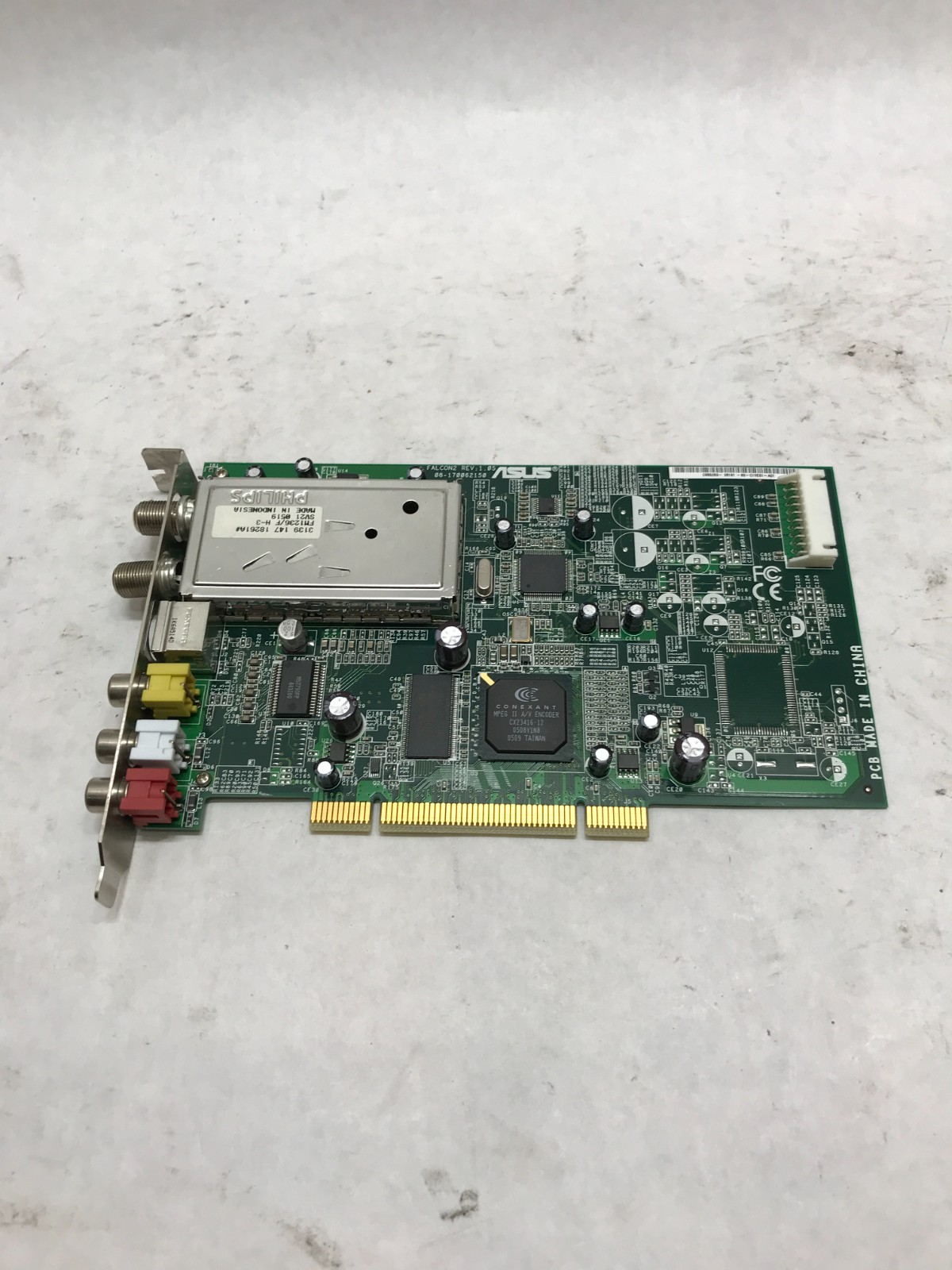 Asus Falcon2 Rev:1.05G 5188-4214 6-port PCI TV Tuner Card UNTESTED SOLD AS IS DW