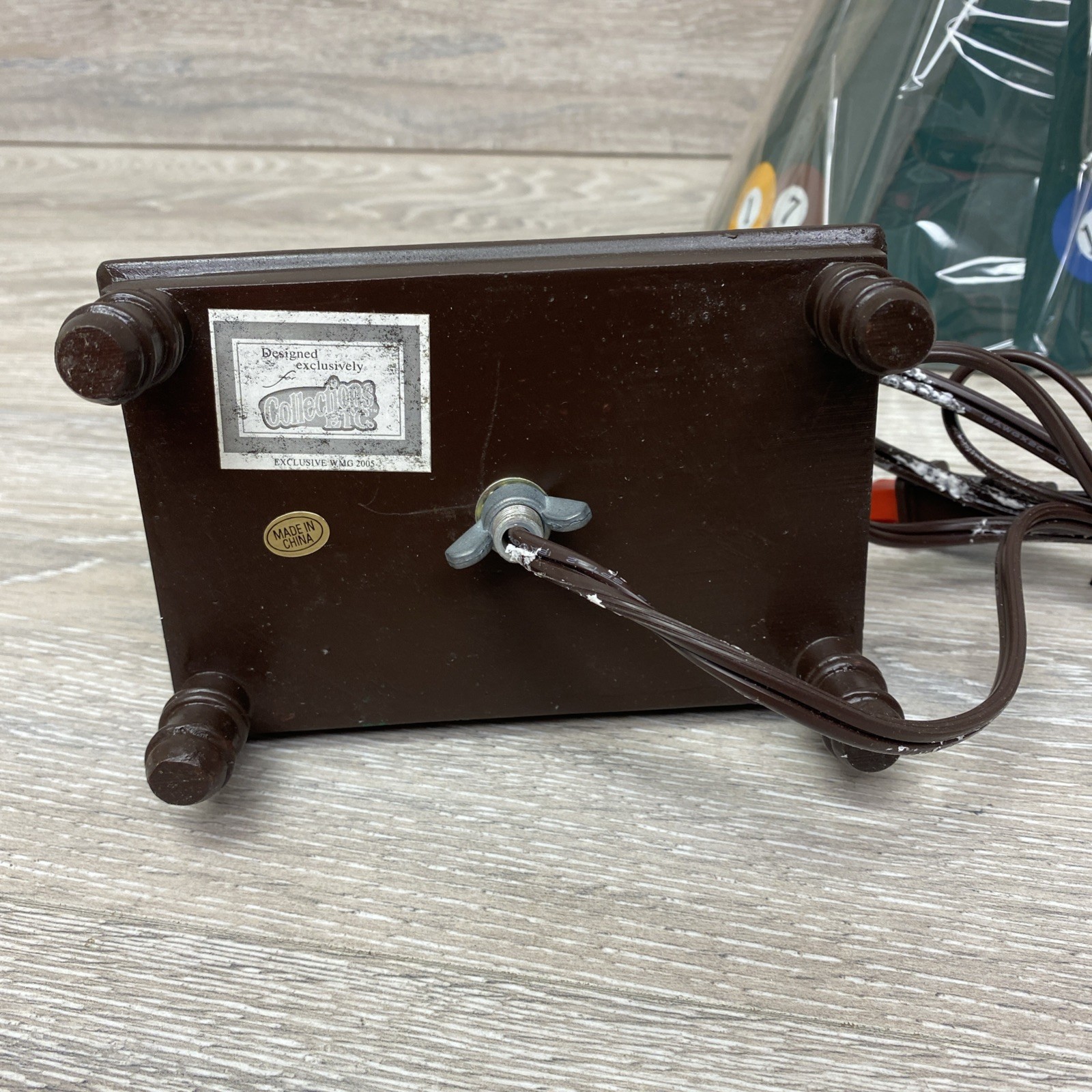 Billiards Lamp Pool Balls Man Cave Accent Table Game Room