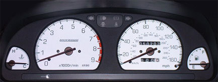 Lockwood CREAM (G) Dial Kit for Subaru Impreza 1993-2001 160PMH 40III