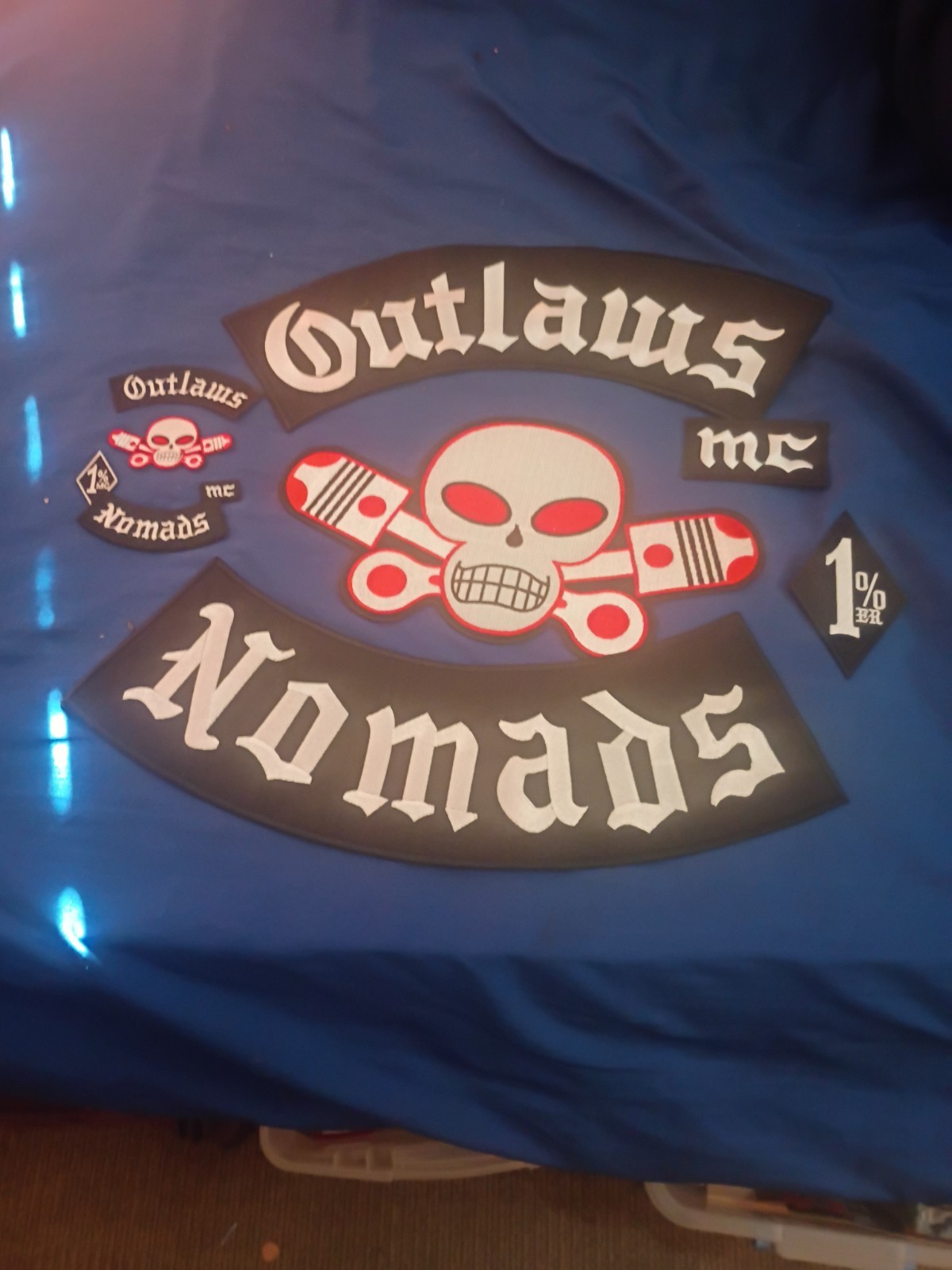 Outlaw Nomads Back &Front Patch Sets