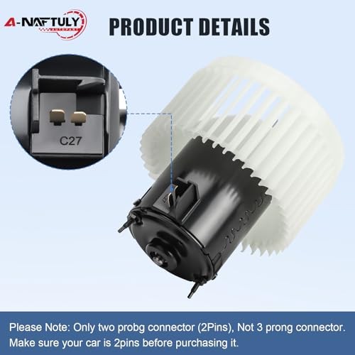 AC Blower Motor Fan Replacement Fits for 2006 2007 2008 2009 2010 2011 Chevy