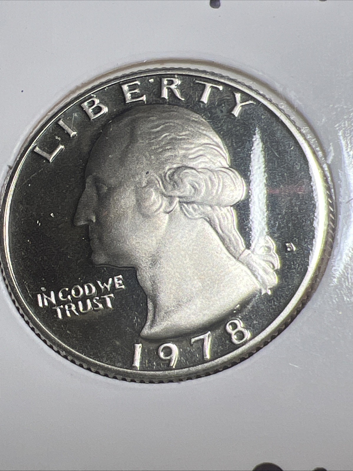 1978 - S  Washington  Quarter Proof  DCAM Nice US Coin     Free  Shipping