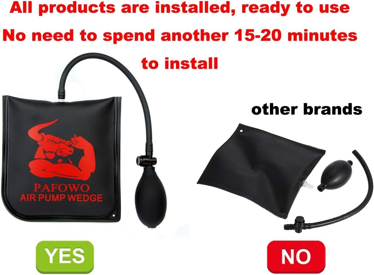 Versatile Inflatable Shim Bag Kit Professional Leveling Tool, No Surface Damage