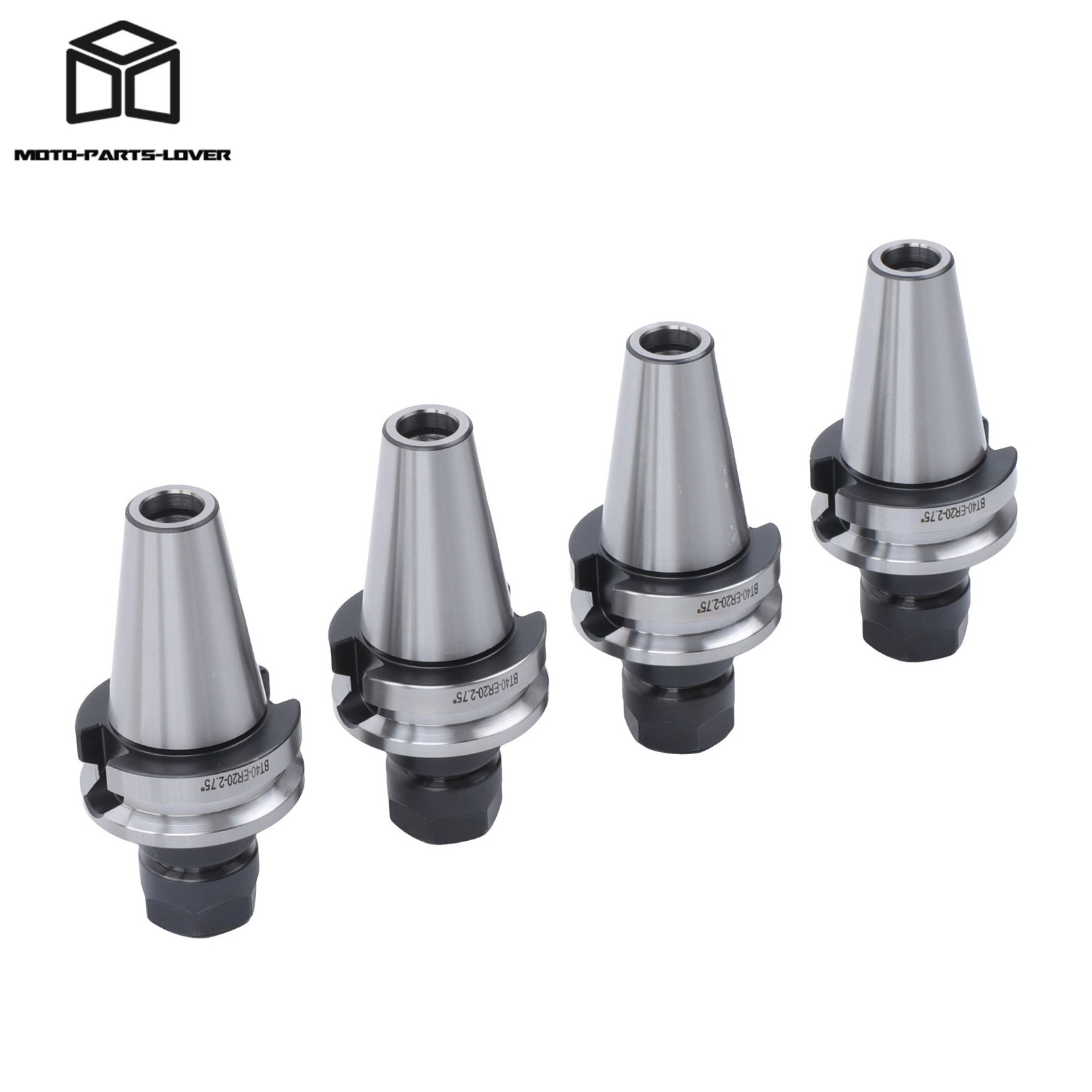 BT40 ER20 4 Chuck Set 2.75" Length Precision Ground
