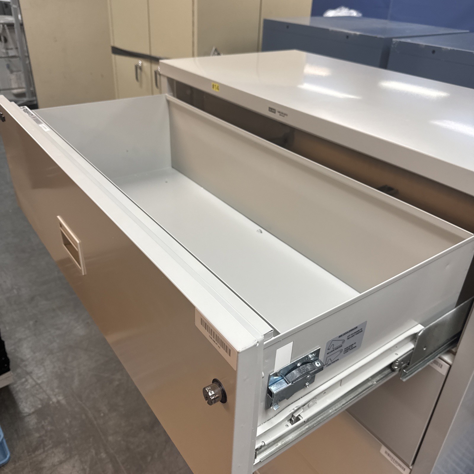 FIREKING TURTLE 4 DRAWER FIRE RESISTANT CABINET, GREAT CONDITION!! W/KEY
