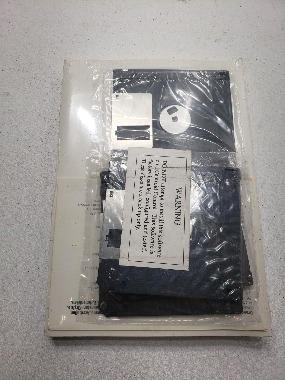 Vintage Microsoft MS-DOS OEM Software Sealed Floppy Disk Set w/ COA & Manual