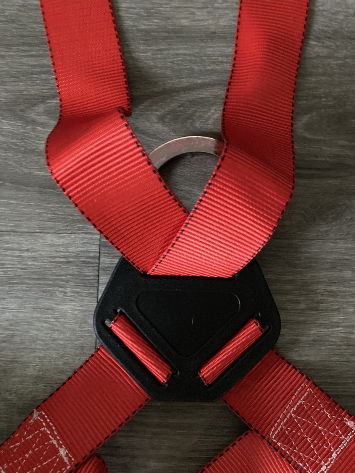 Unbranded Construction Vest Style Harness, Back D-Ring, Pass Thru Legs