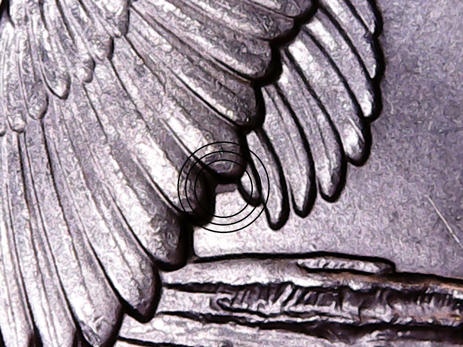 2018 P Block Island Rhode Island. Unlisted DDR Extra Feather Error.