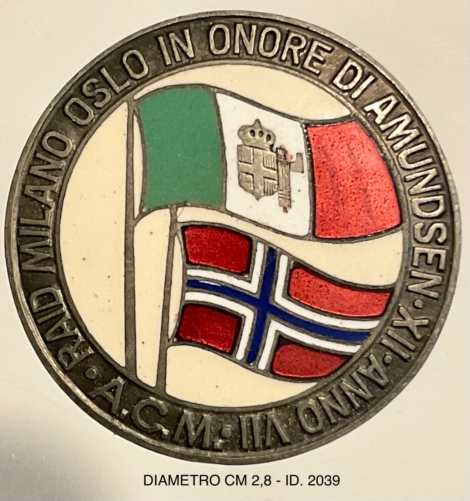 AUTOMOBILISMO RAID MILANO OSLO IN ONORE DI AMUNDSEN VII 1929 DIST. GARA AUTO ACM