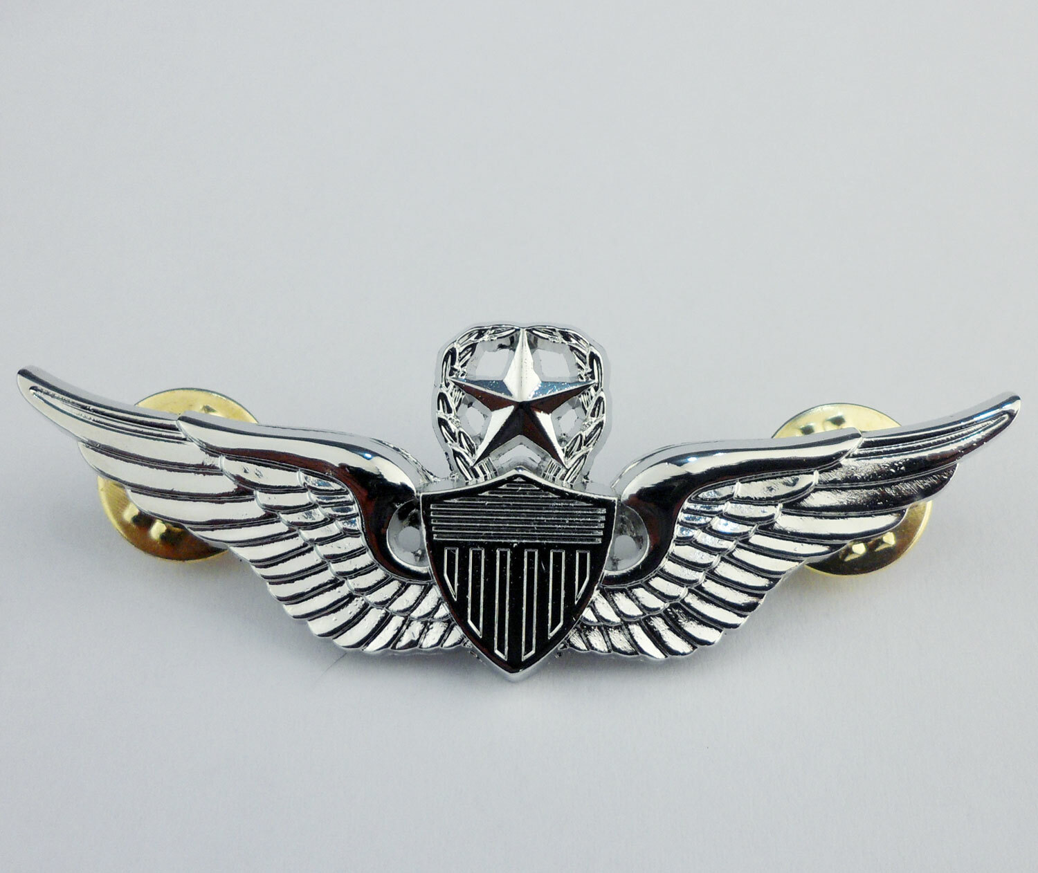 Metal U.S. Army Master Aviator Badge Pins 2 1/2*7/8"