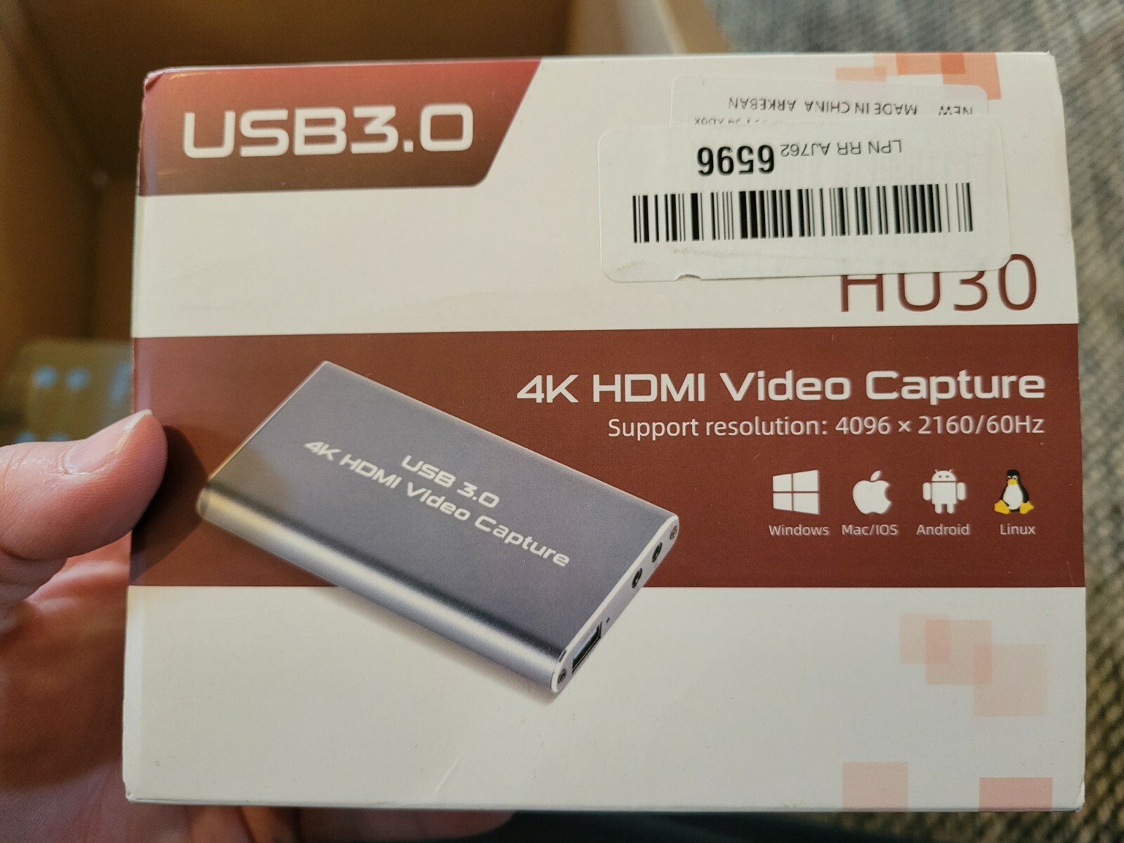 Usb 3.0 4k Hdmi Video Capture HU30
