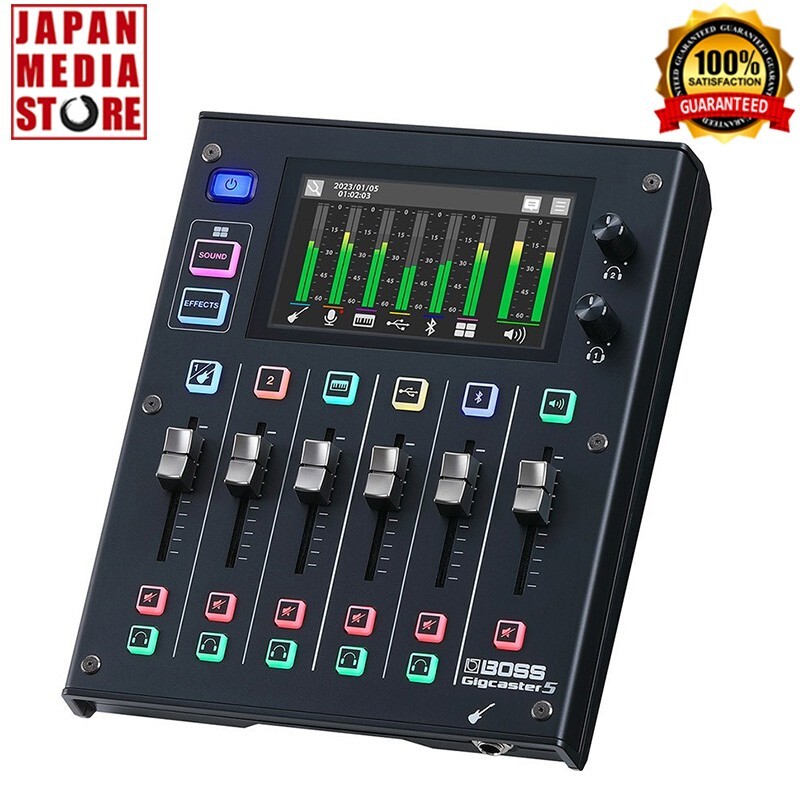 BOSS Gigcaster 5 GCS-5 Audio Streaming Mixer 5-Channel Brand New Original Box