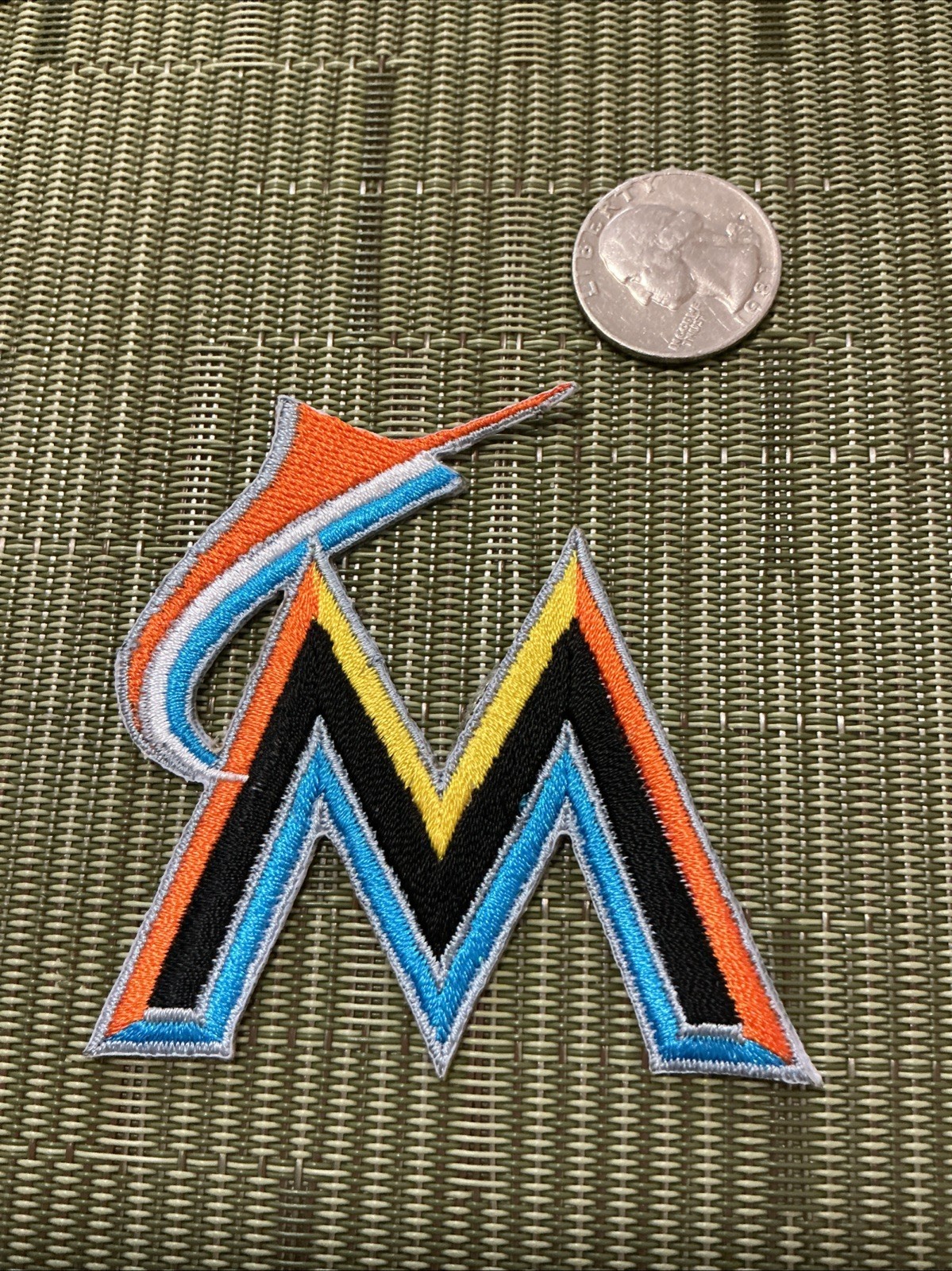 MLB Miami Marlins IRON ON PATCHES