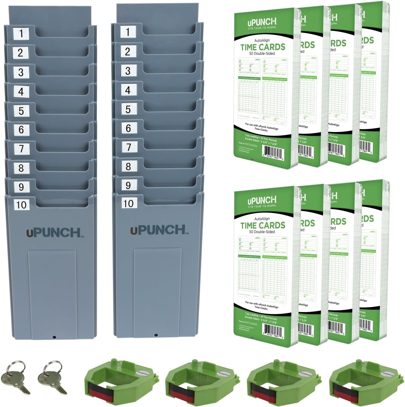 Time Clock System HN3540 with 400 Cards