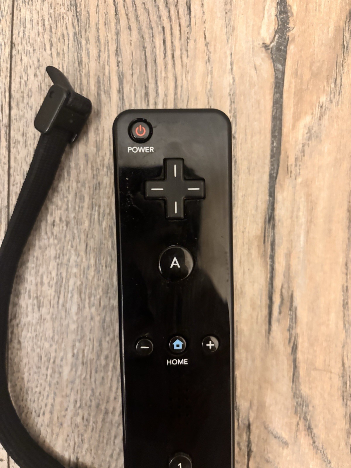 Nintendo Wii Controller- Black Japan RARE RVL-036