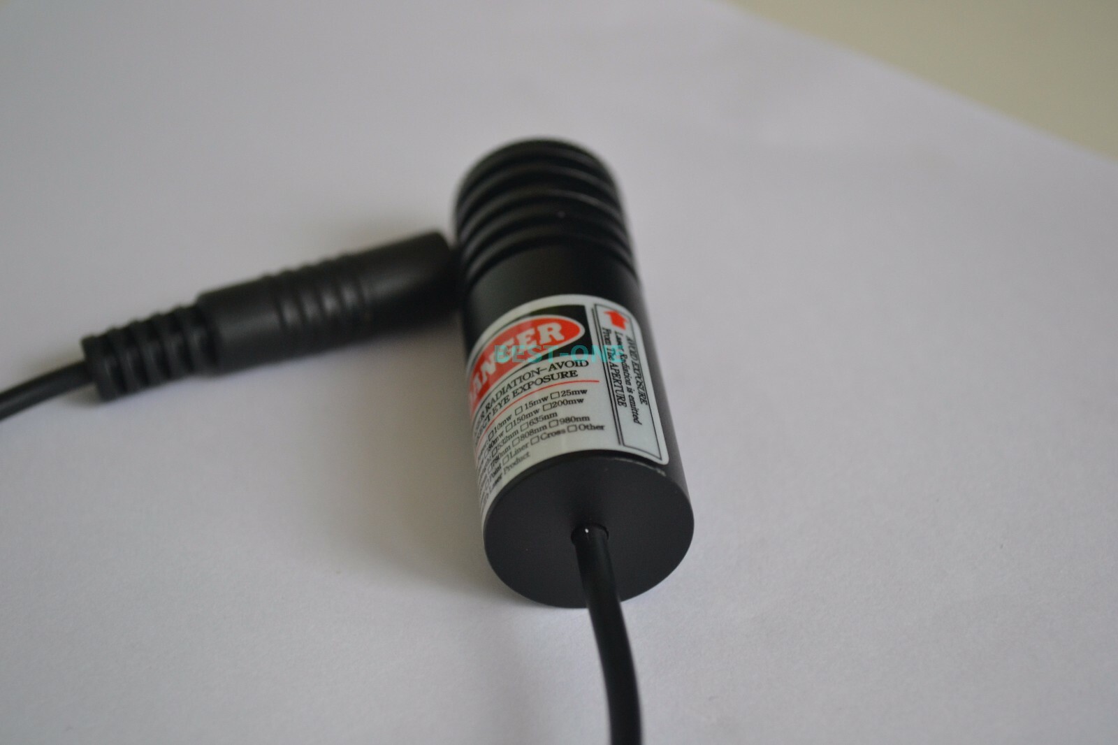 650nm 40mW Red Laser Cross Locator Module with Holder and AC 22x60mm Industry