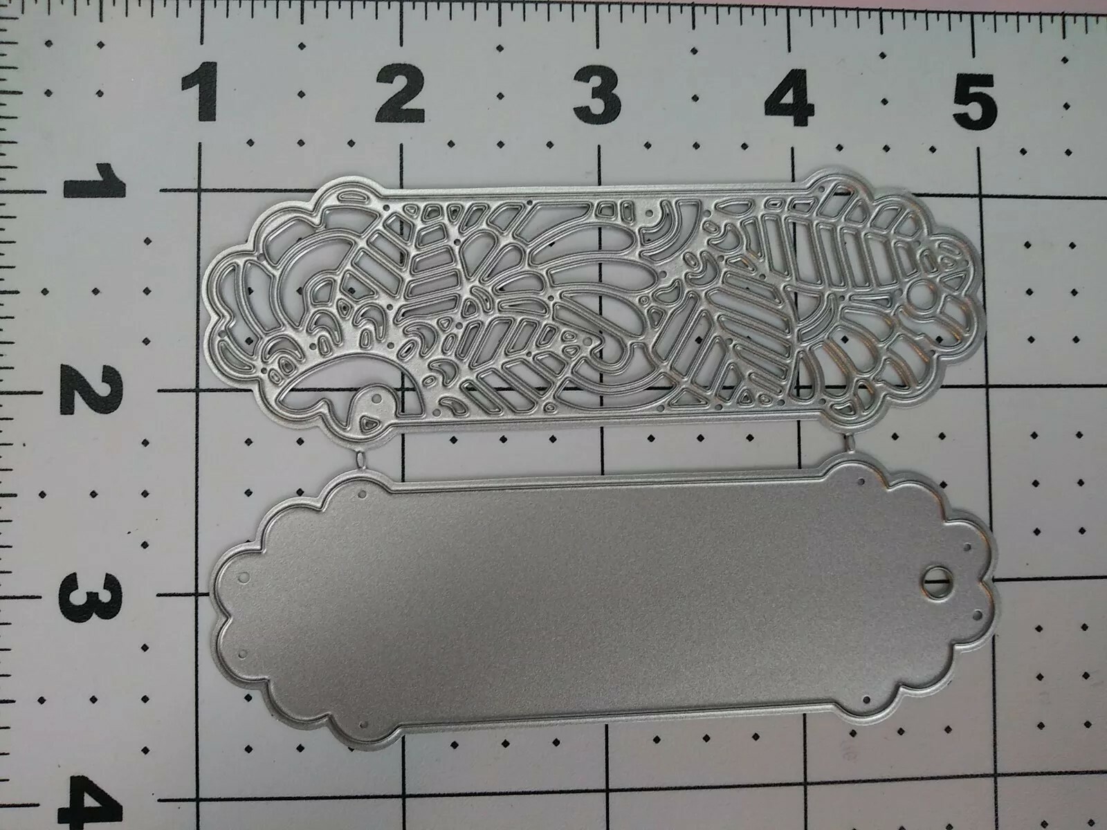 Universal Thin Metal Die Cut Tool Gothic Book plate mark Halloween wedding glass