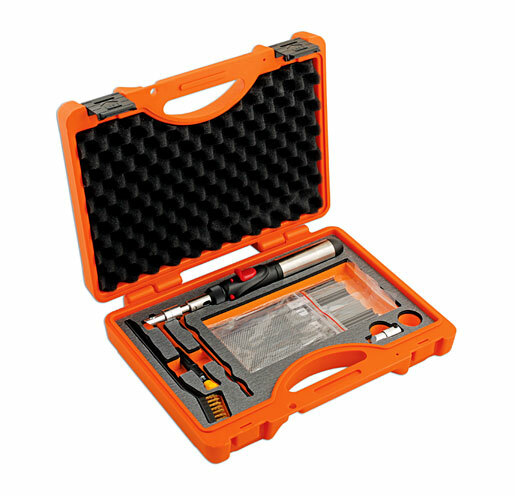 Power-Tec Plastic Welding Tool Kit Weld Repair Broken Plastic Parts With Case