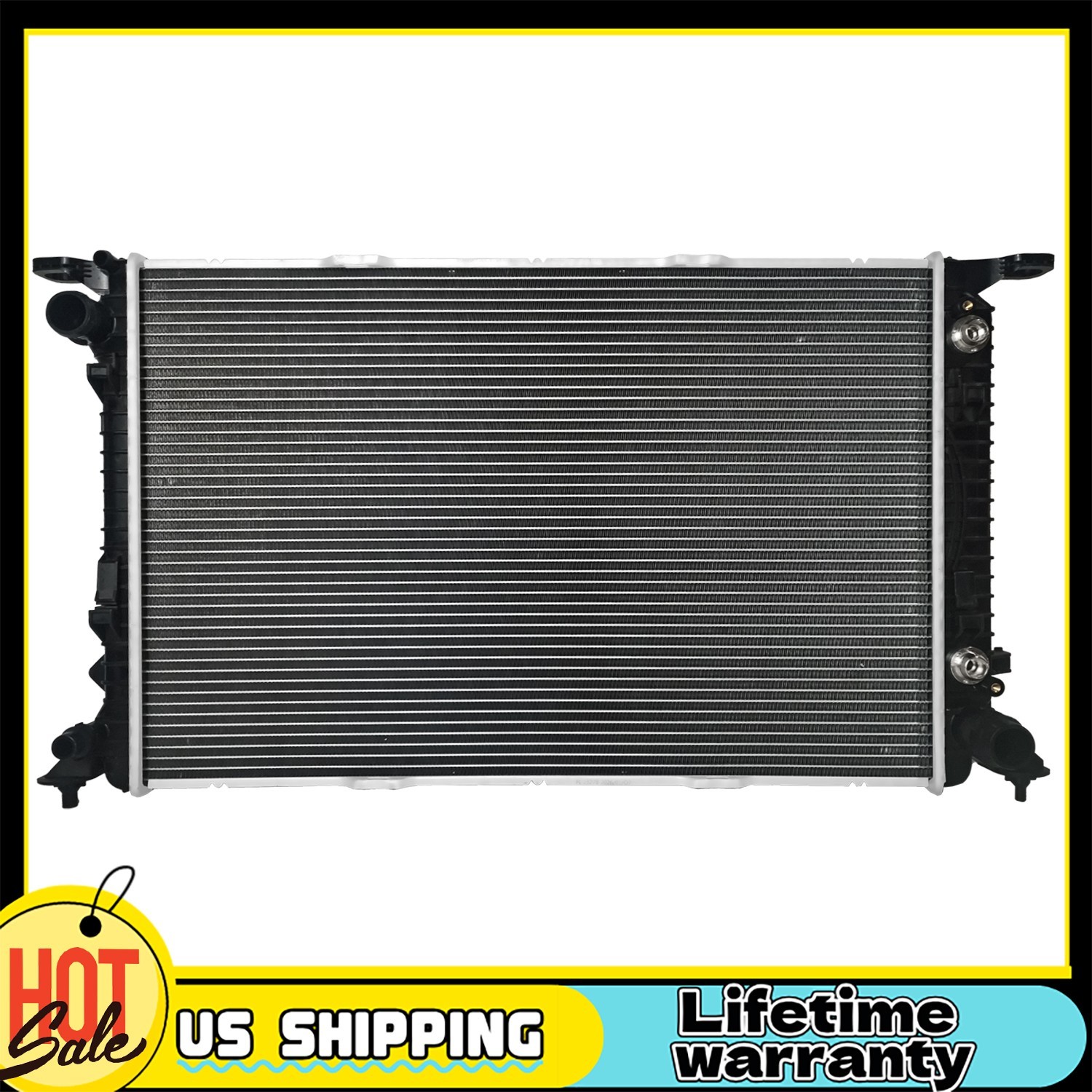 13278 Radiator For 2009-2017 Audi Q5 3.0L 3.2L 2015-2021 Porsche Macan 3.0L