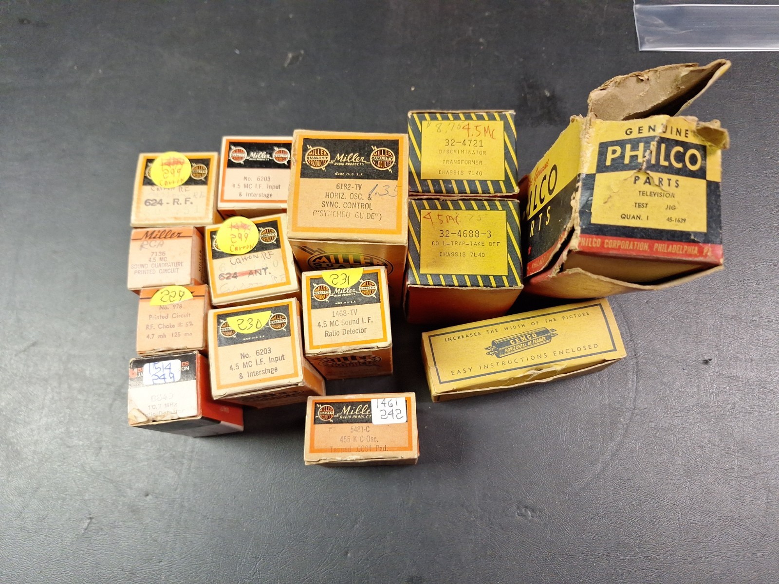 NOS Miller Philco IF RF Transformer Lot